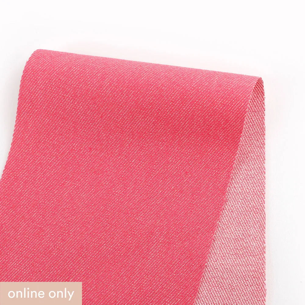 7oz Stretch Cotton Twill - Lipstick