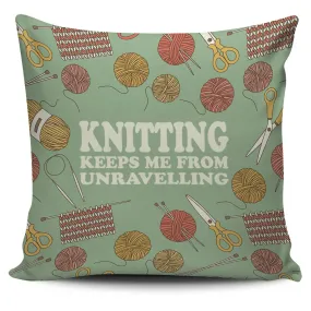 Adorable Unravelling Pillow Cover