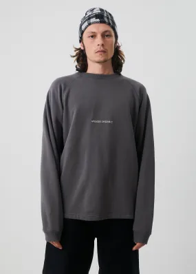 AFENDS Unisex Return - Unisex Crew Neck Jumper - Steel