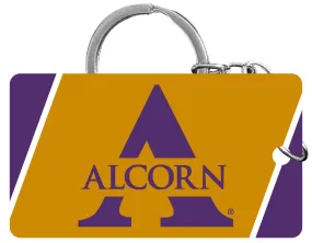 Alcorn State Braves Acrylic Keychain 1.5 x 2.75 Officially Licensed Collegiate Product