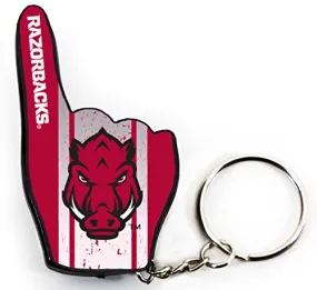 Arkansas Razorbacks #1 Fan Keychain