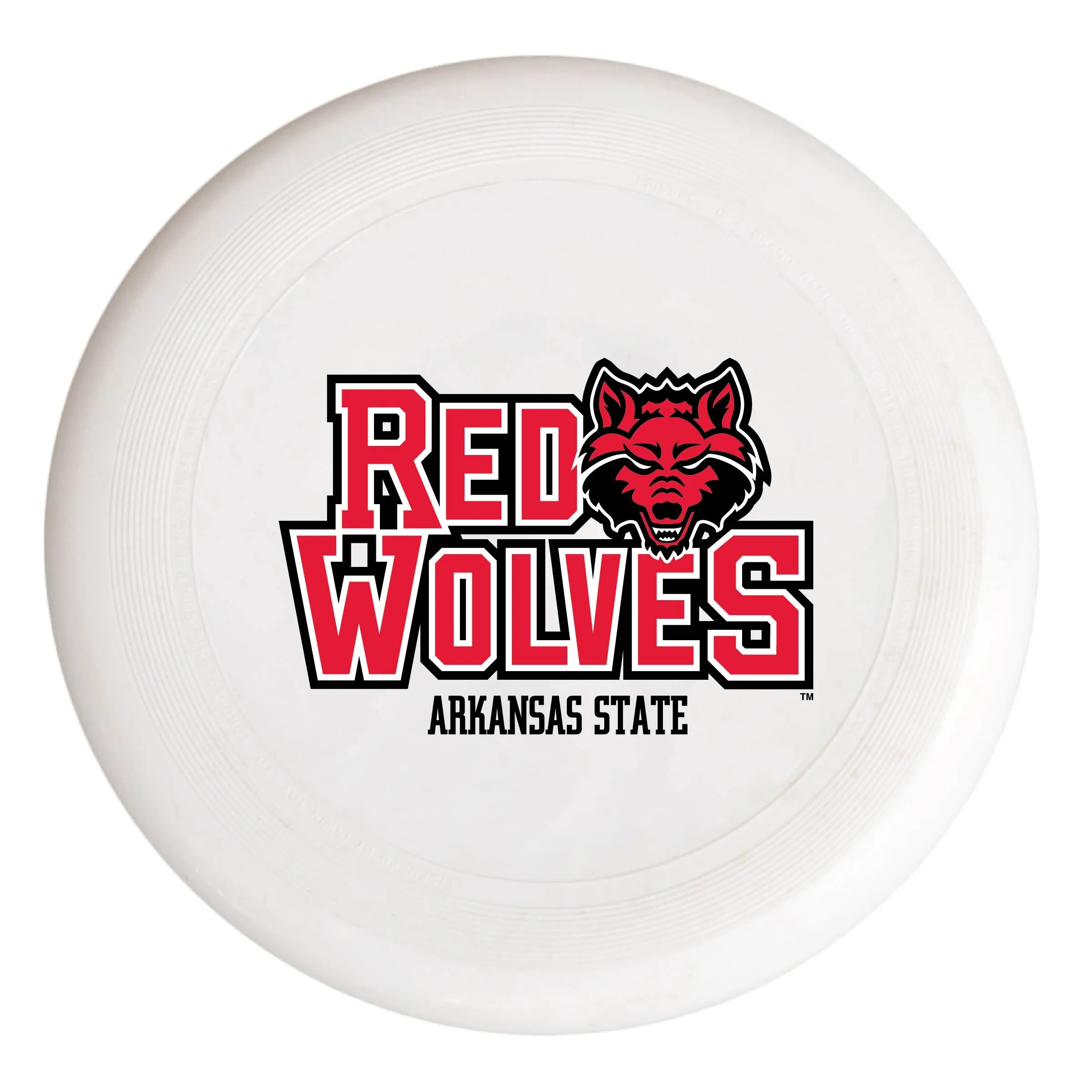 Arkansas State NCAA Licensed Flying Disc - Premium PVC, 10.75” Diameter, Perfect for Fans & Players of All Levels