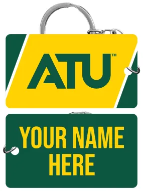 Arkansas Tech University Customizable Acrylic Keychain 1.5 x 2.75 Officially Licensed Collegiate Product