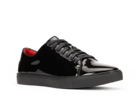 Black Patent Formal Sneaker