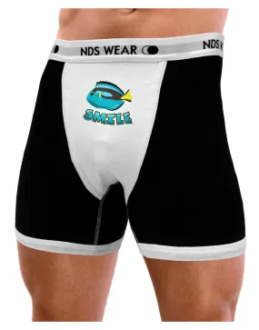 Blue Tang Fish - Smile Mens Boxer Brief Underwear