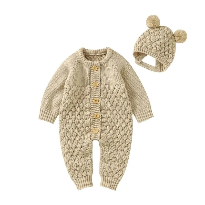 Cozy Cable Knit Baby Winter Ensemble