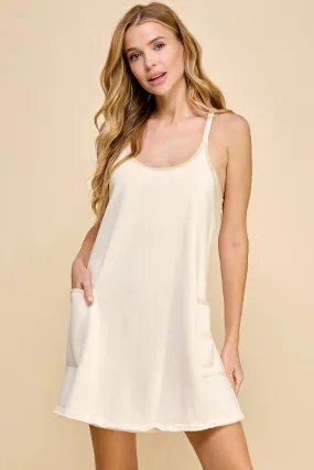 CREAM ATHLETIC DRESS