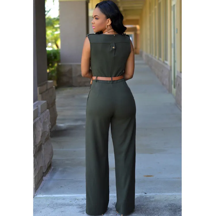 Damenmoden-Jumpsuit mit Einteiler-Hose