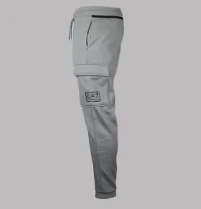 EA7 Core Cargo Joggers Grey Flannel