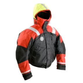 First Watch AB-1100 Flotation Bomber Jacket - Red/Black - Large [AB-1100-RB-L]