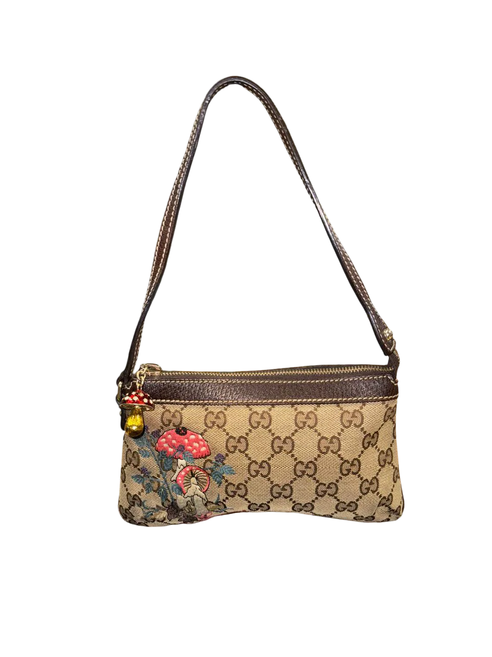 Gucci Mushroom Monogram Pochette Limited Edition