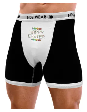 Happy Easter Eggs Mens Boxer Brief Underwear