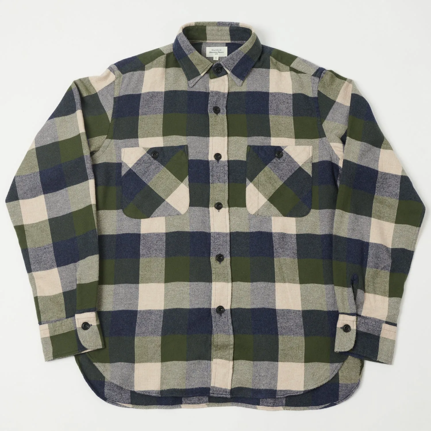 Hartford AY16107 Percey Shirt - Army Check