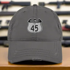 Highway 45 Distressed Dad Hat