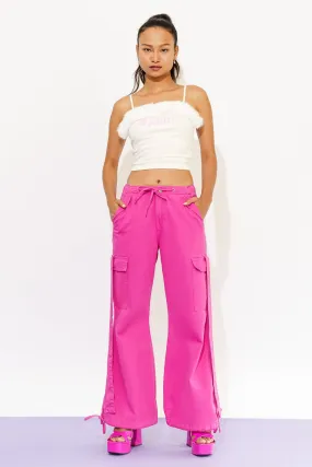 Low Waist Pink Pants