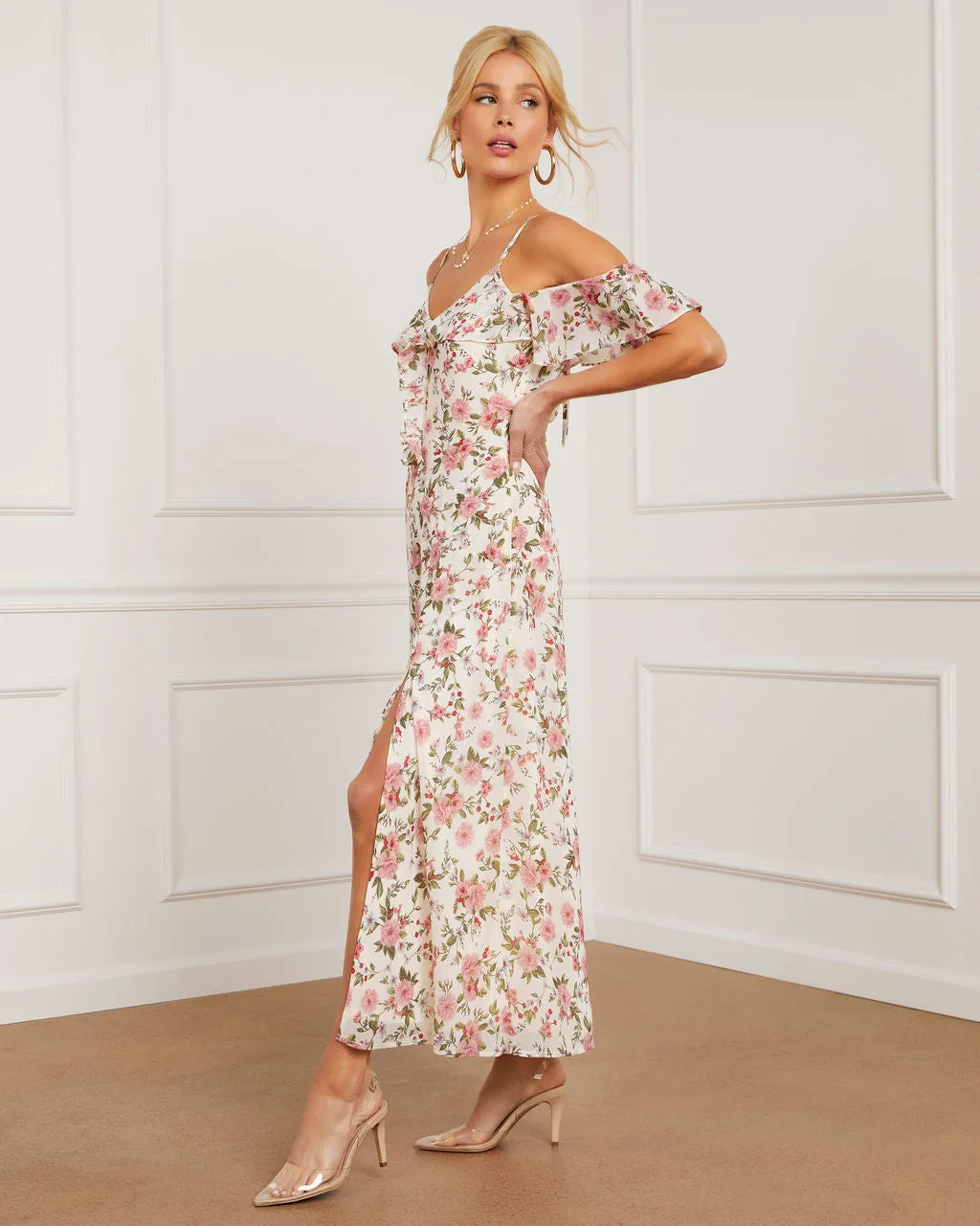 Marissa Floral Midi Dress