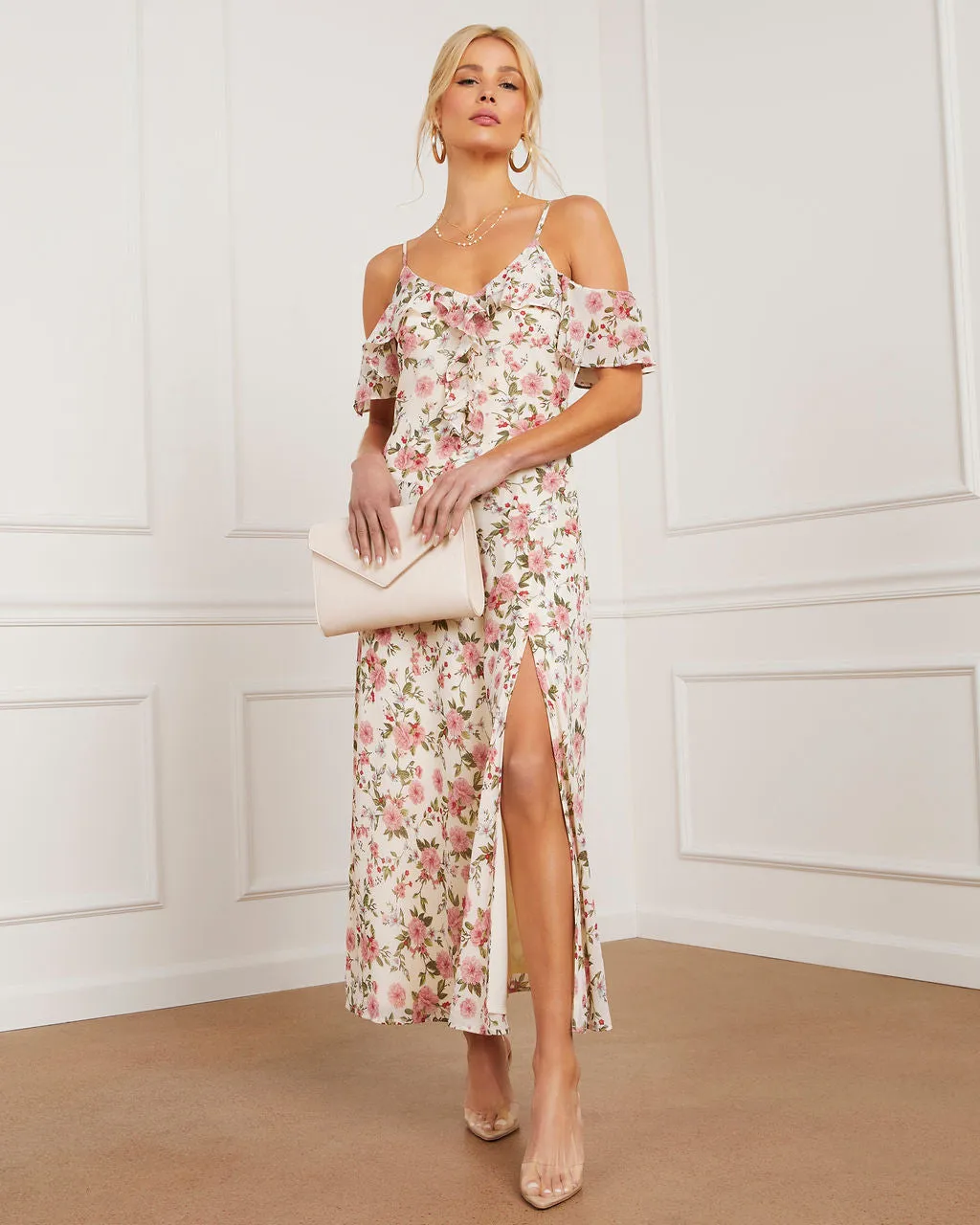 Marissa Floral Midi Dress