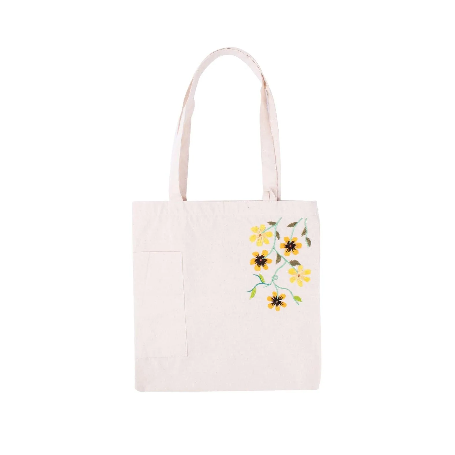 MK211304 - Embroidered Canvas Tote - CUSTOM