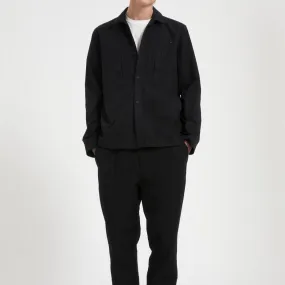 NAADIRO Shirt / Jacket Black Organic Cotton