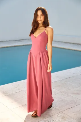 SEVEN WONDERS Zephy Maxi Dress Rose