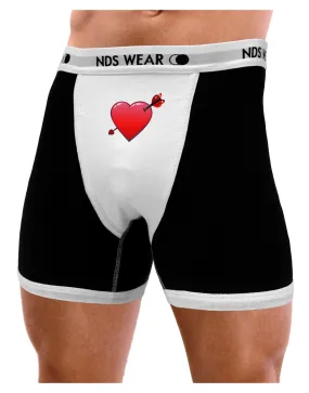 Shot Through the Heart Cute Mens Boxer Brief Underwear by NDS Wear