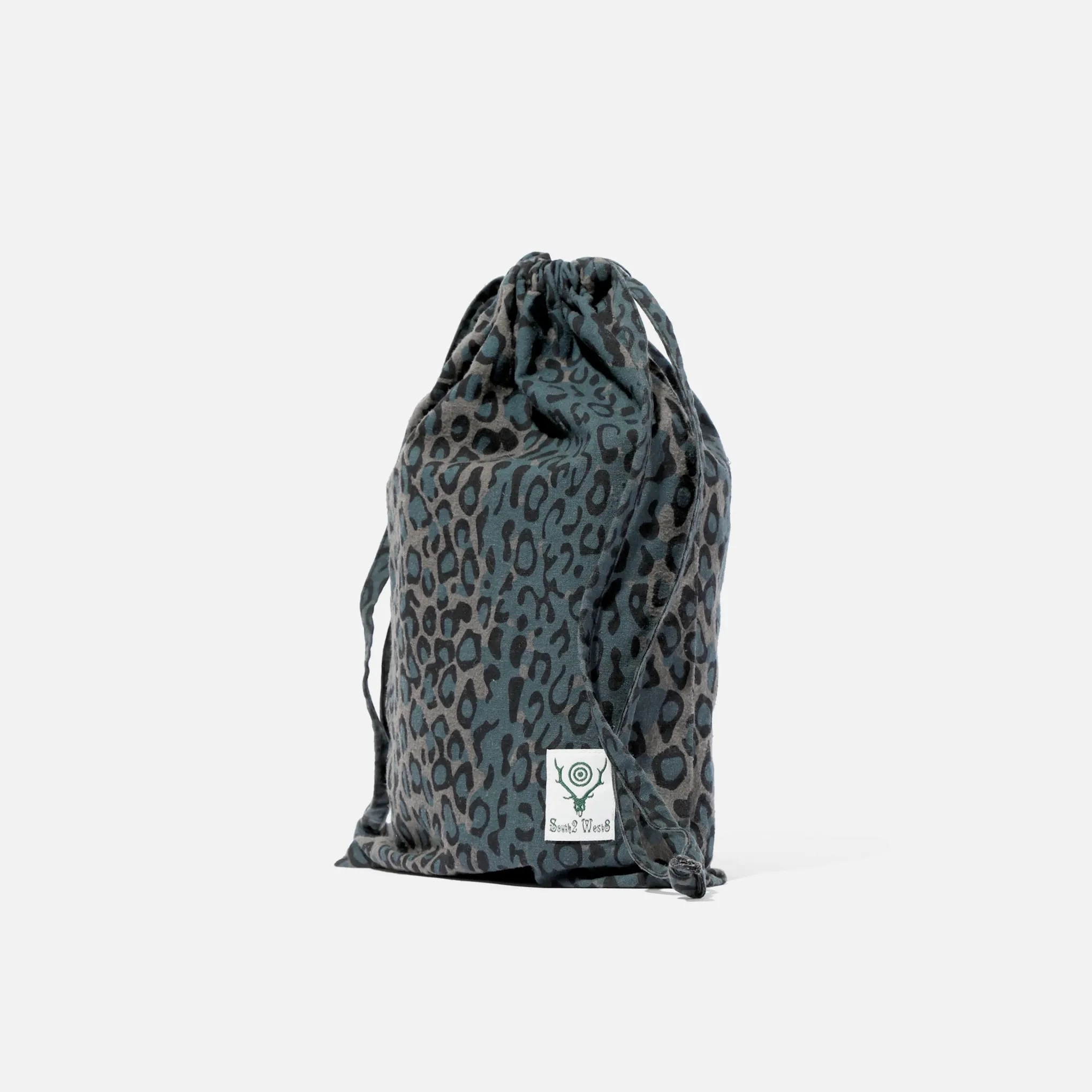 String Bag - Leopard Flannel Pt.