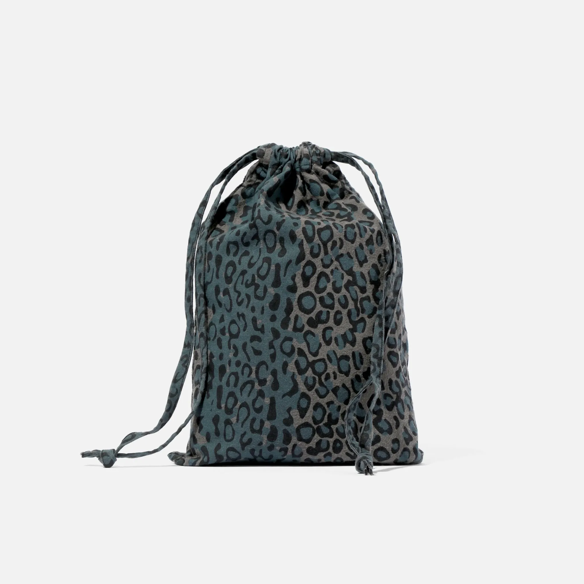 String Bag - Leopard Flannel Pt.