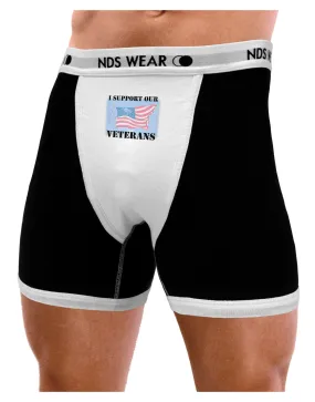 Support Our Veterans Mens Boxer Brief Underwear