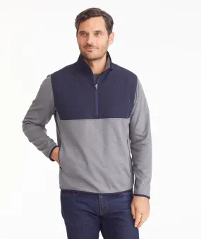 Two-Tone Quarter-Zip Sweatshirt - FINAL SALE