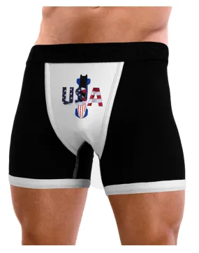 USA Bobsled Mens Boxer Brief Underwear by TooLoud