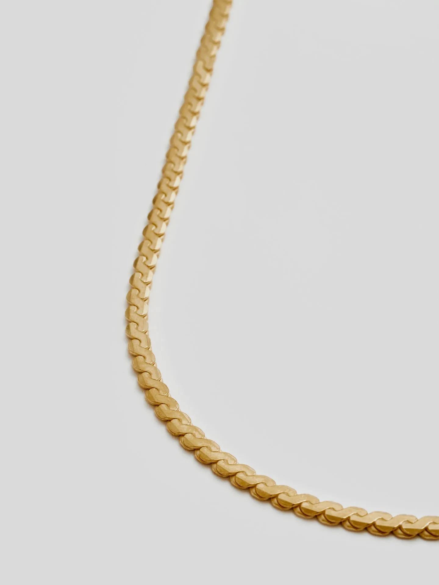 Vermeil Serpentine Chain