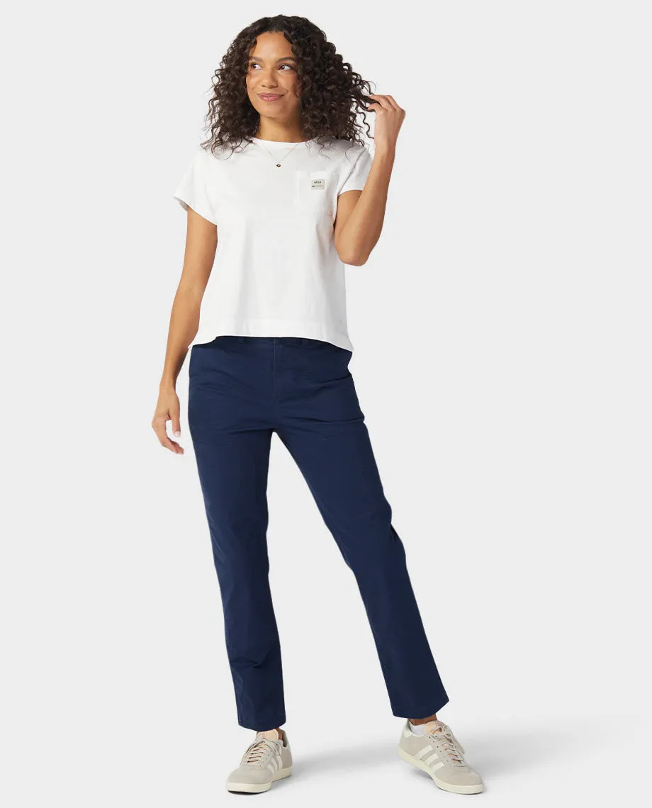 Women's Rivet Twill Carpenter Pant