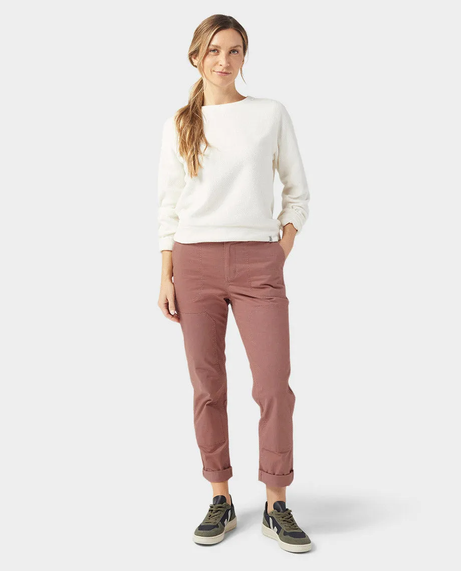 Women's Rivet Twill Carpenter Pant