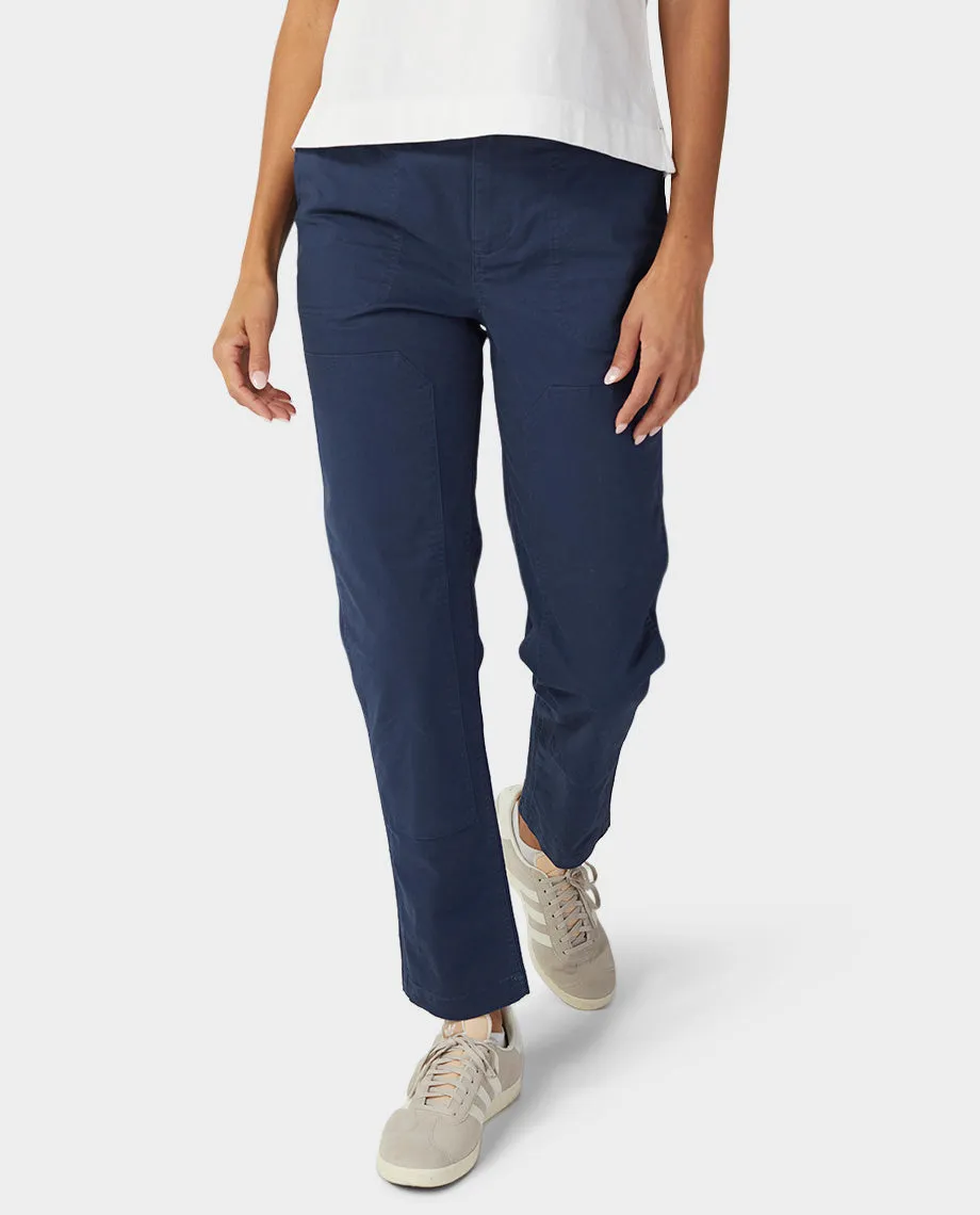 Women's Rivet Twill Carpenter Pant