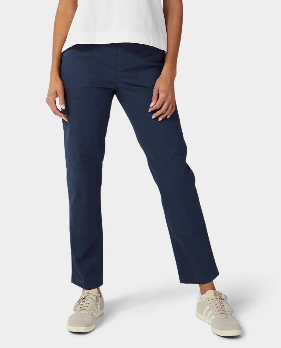 Women's Rivet Twill Carpenter Pant