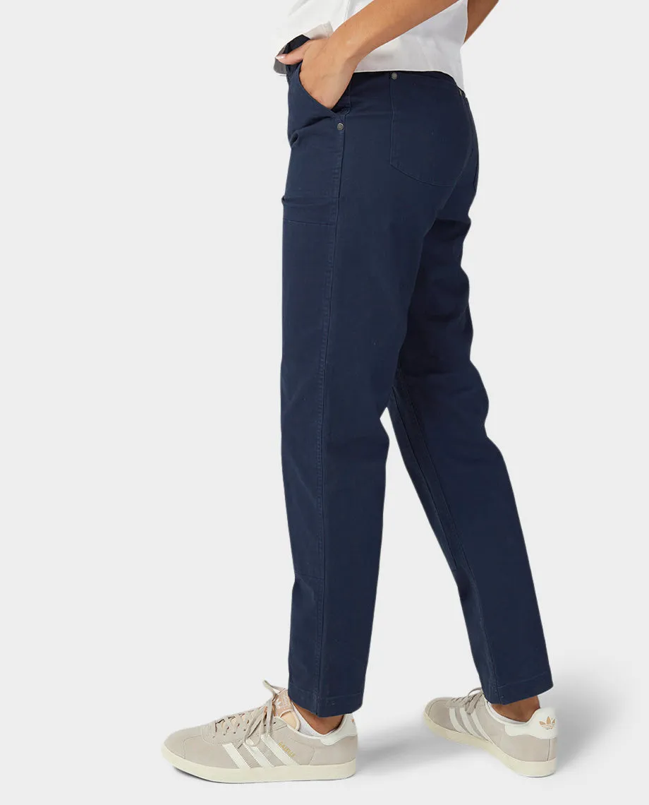 Women's Rivet Twill Carpenter Pant